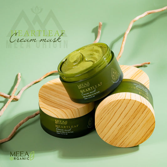 Meea Organic Heartleaf Green Mask - Mặt nạ diếp cá